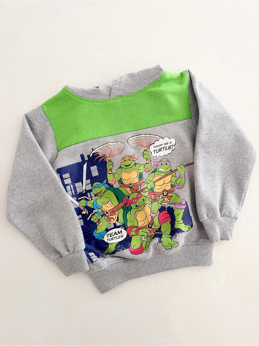 Nickelodeon Teenage Mutant Ninja Turtles Fleece Hoodie β’ Size 5